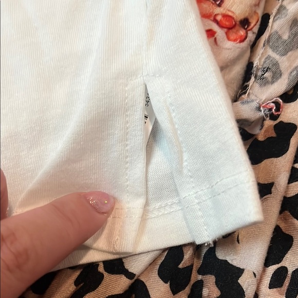 B40 NWT Zara 18 months White and Pink Inspirational T-Shirt - Picture 7 of 8